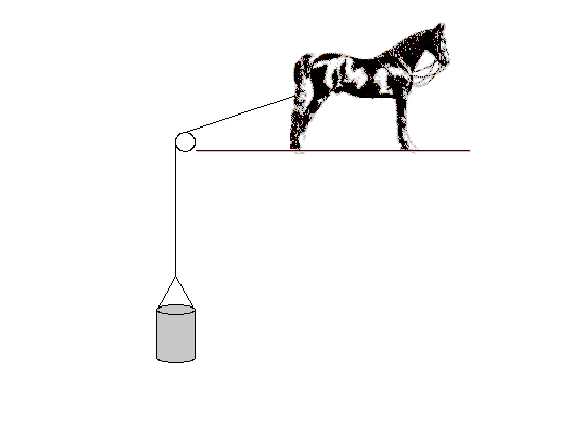 What Is A Horsepower / Horse Shows True Power By Pulling Car Out Of